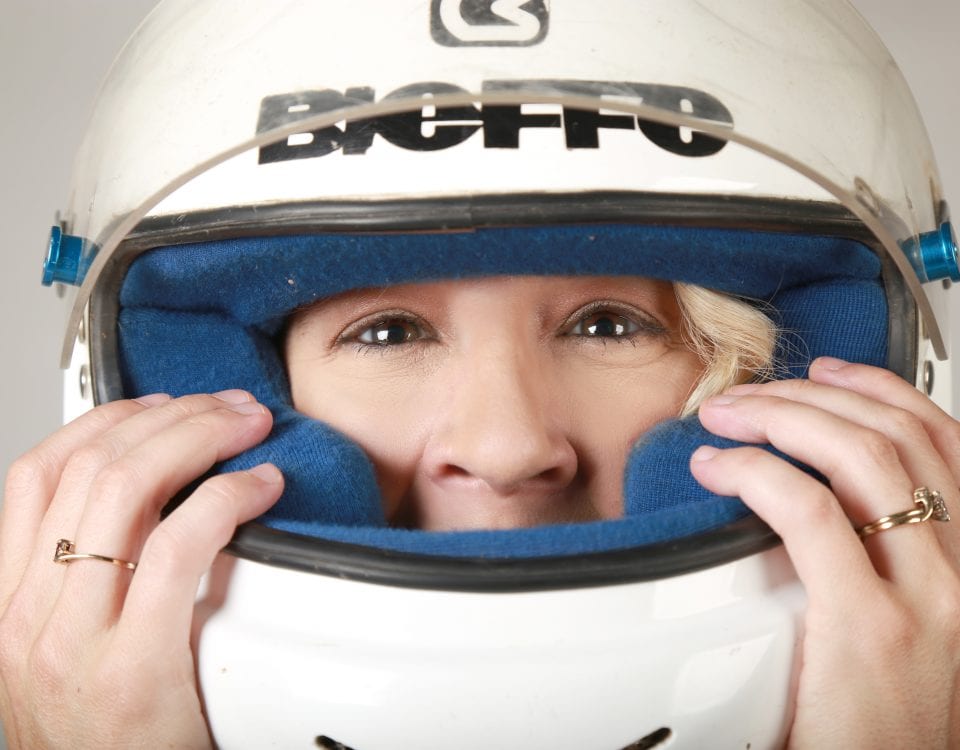 Helmet, close up, headshot, Anji Thornton, Las Cruces, New Mexico, Super Truck